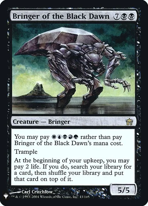 Bringer of the Black Dawn - Foil