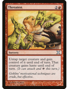 Threaten