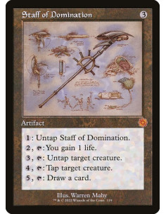 Staff of Domination - Foil