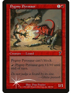 Pygmy Pyrosaur - Foil