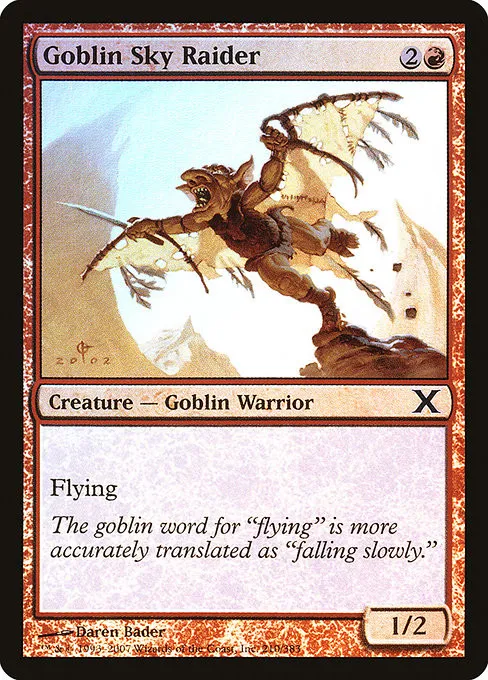 Goblin Sky Raider - Foil