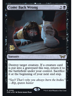 Come Back Wrong - Foil