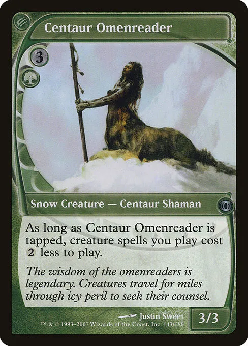 Centaur Omenreader - Foil