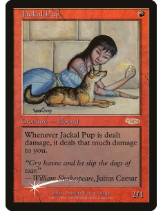 Jackal Pup - Foil