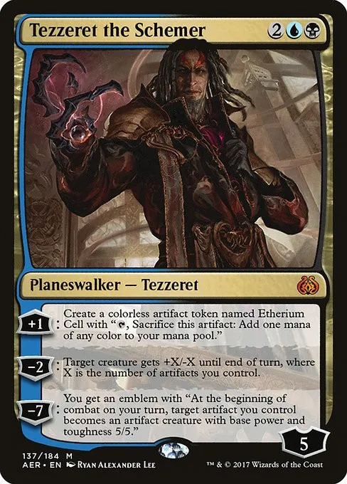 Tezzeret the Schemer - Foil