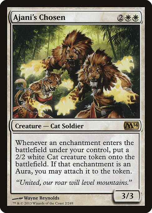 Ajani's Chosen - Foil