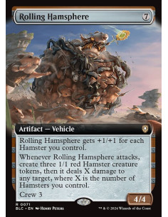 Rolling Hamsphere
