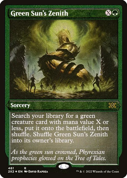 Green Sun's Zenith - Foil