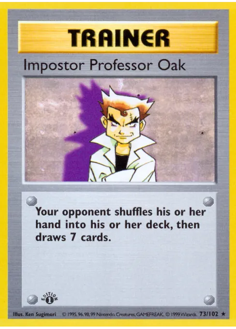 Impostor Professor Oak