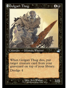 Golgari Thug - Foil