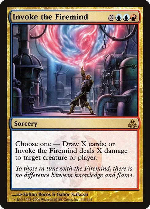 Invoke the Firemind - Foil