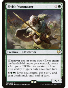 Elvish Warmaster - Foil
