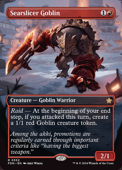 Searslicer Goblin - Foil