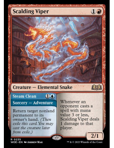 Scalding Viper // Steam Clean - Foil