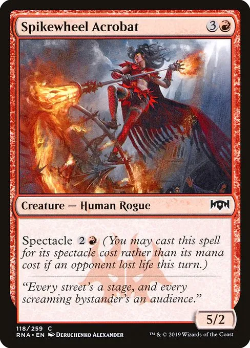 Spikewheel Acrobat - Foil