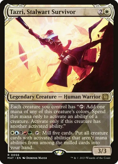 Tazri, Stalwart Survivor - Foil