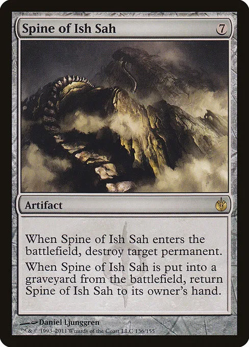 Spine of Ish Sah - Foil