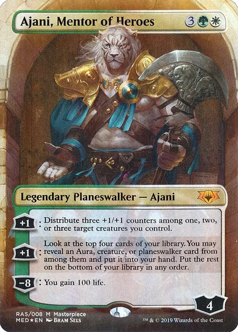 Ajani, Mentor of Heroes - Foil