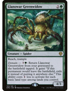 Llanowar Greenwidow - Foil