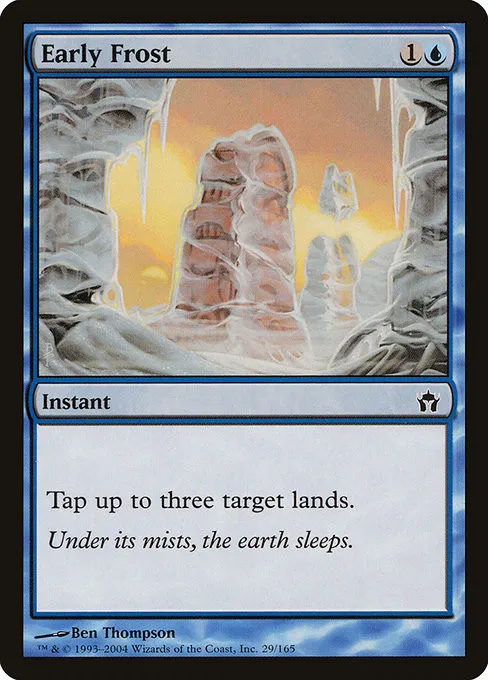 Early Frost - Foil