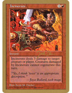 Incinerate