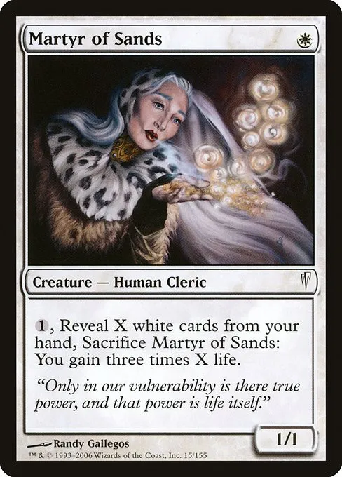 Martyr of Sands - Foil