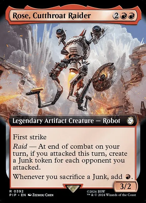 Rose, Cutthroat Raider - Foil
