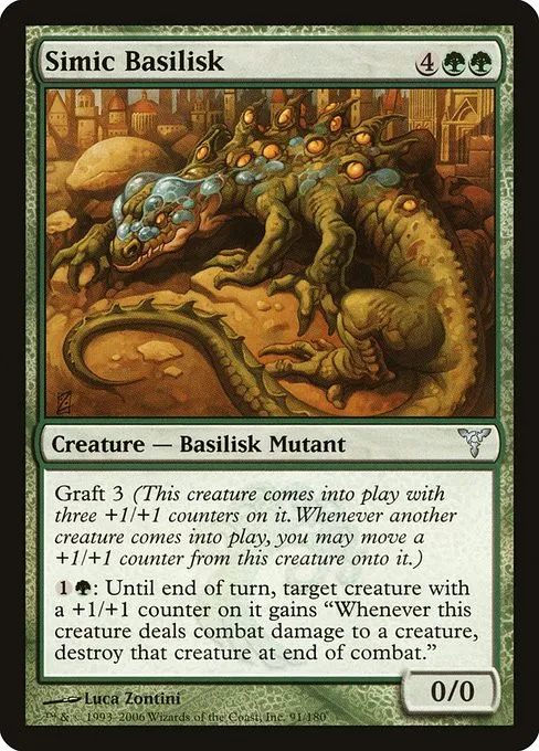 Simic Basilisk - Foil