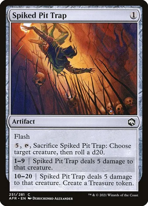 Spiked Pit Trap - Foil