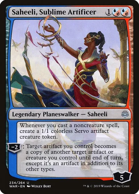 Saheeli, Sublime Artificer - Foil