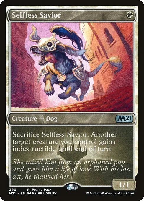 Selfless Savior - Foil