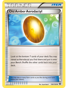 Old Amber Aerodactyl