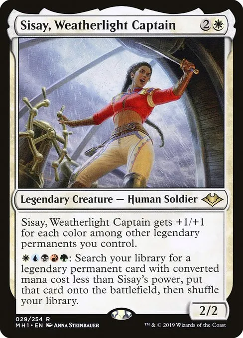 Sisay, Weatherlight Captain - Foil
