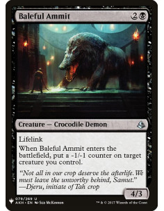 Baleful Ammit