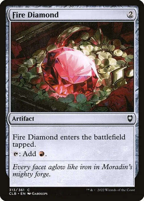 Fire Diamond - Foil
