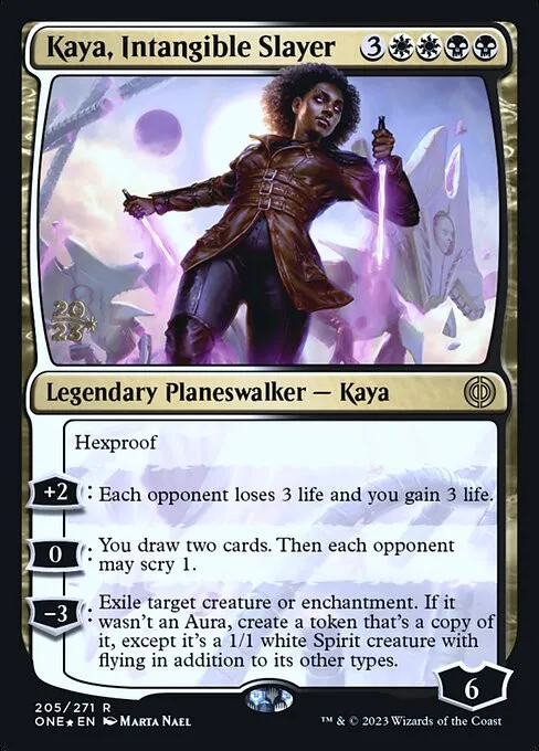 Kaya, Intangible Slayer - Foil