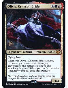 Olivia, Crimson Bride - Foil