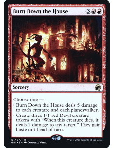 Burn Down the House - Foil