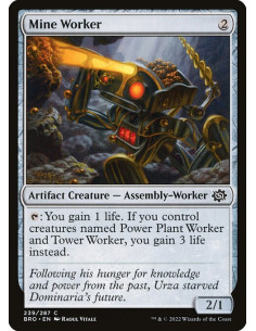 Mine Worker - Foil