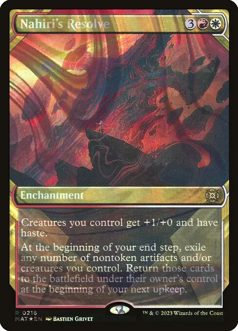 Nahiri's Resolve - Foil