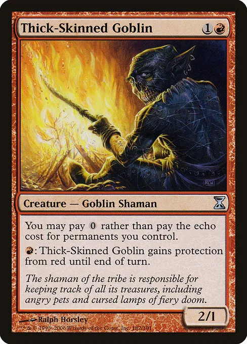 Thick-Skinned Goblin - Foil