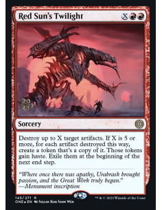 Red Sun's Twilight - Foil