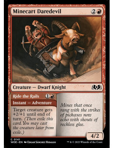 Minecart Daredevil // Ride the Rails - Foil