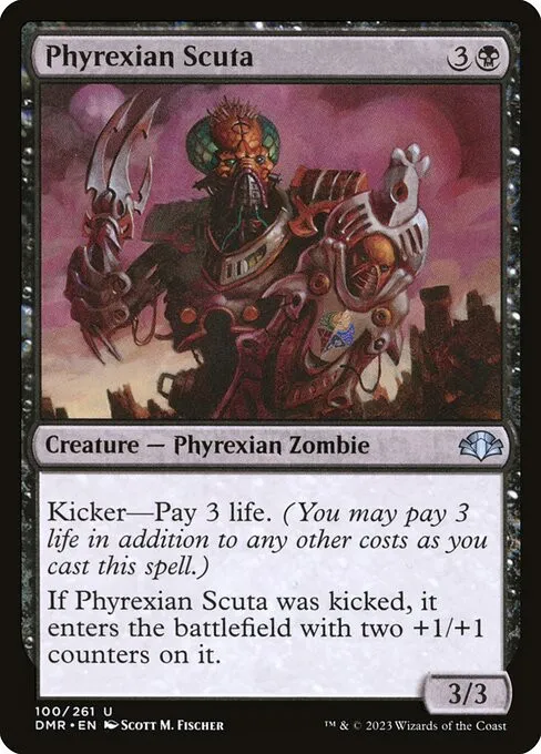 Phyrexian Scuta - Foil