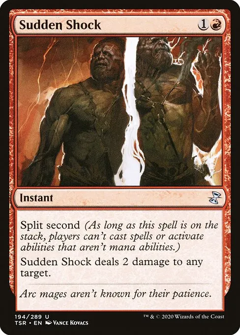 Sudden Shock - Foil