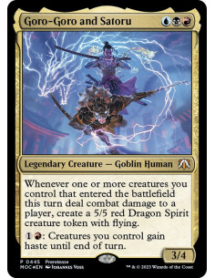 Goro-Goro and Satoru - Foil