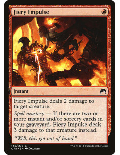 Fiery Impulse - Foil