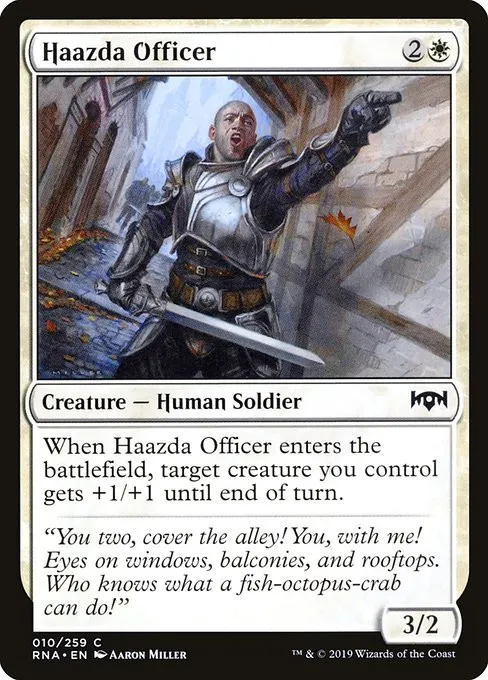 Haazda Officer - Foil