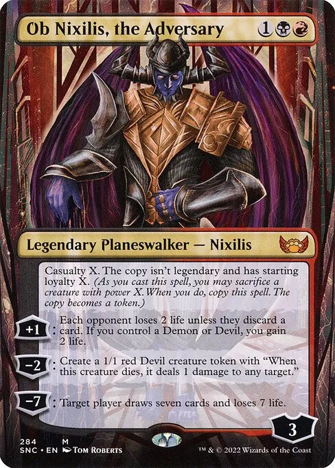 Ob Nixilis, the Adversary - Foil