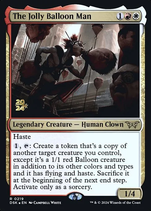 The Jolly Balloon Man - Foil